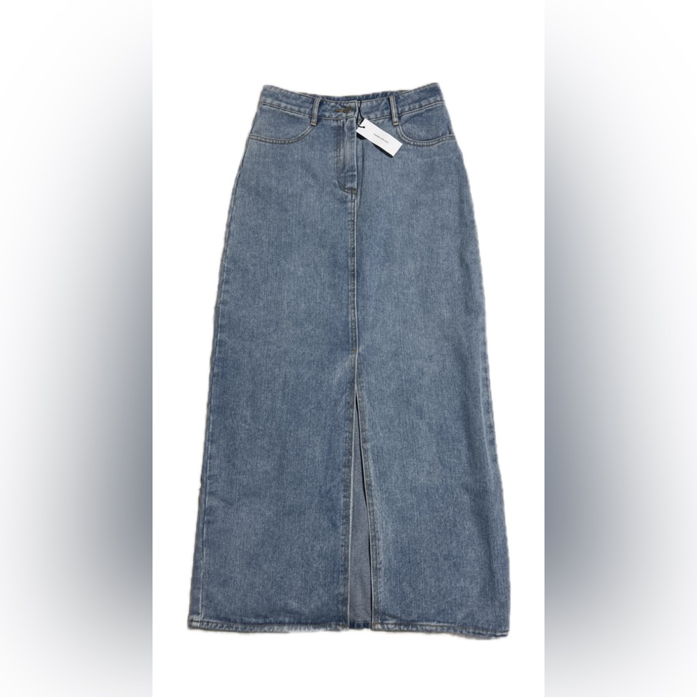 Karen Millen Denim Maxi Skirt